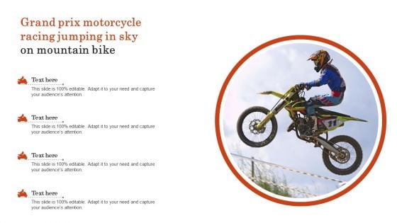 Grand Prix Motorcycle Racing Jumping In Sky On Mountain Bike Portrait PDF