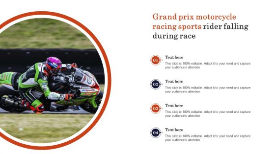 Grand Prix Motorcycle Racing Sports Rider Falling During Race Sample PDF