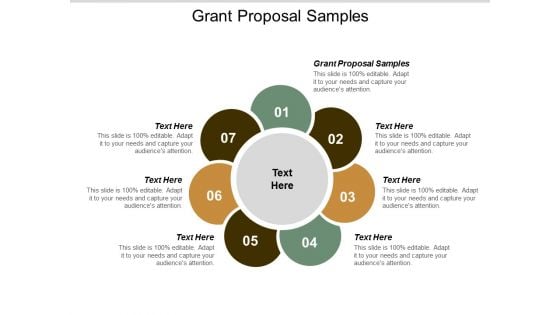 Grant Proposal Samples Ppt Powerpoint Presentation Pictures Vector Cpb