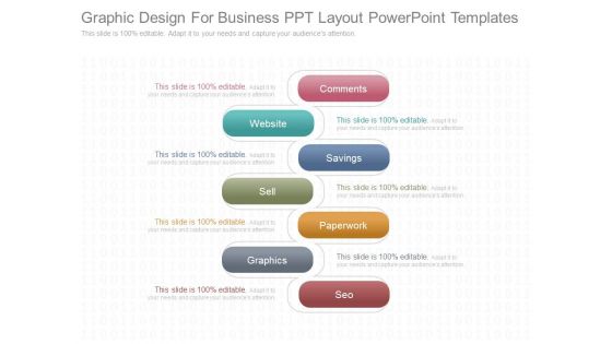 Graphic Design For Business Ppt Layout Powerpoint Templates