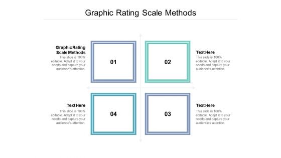Graphic Rating Scale Methods Ppt PowerPoint Presentation Ideas Guide Cpb