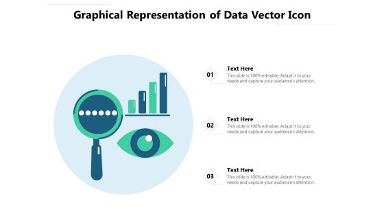 Graphical Representation Of Data Vector Icon Ppt PowerPoint Presentation File Design Templates PDF