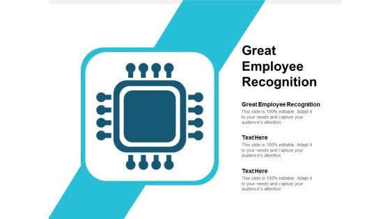 Great Employee Recognition Ppt PowerPoint Presentation Outline Inspiration Cpb