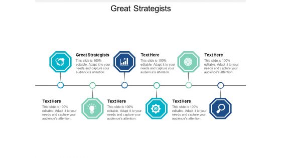 Great Strategists Ppt PowerPoint Presentation Infographics Microsoft Cpb