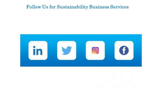 Green Business Follow Us For Sustainability Business Services Microsoft PDF