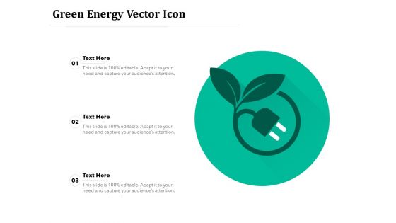 Green Energy Vector Icon Ppt PowerPoint Presentation File Example Topics PDF