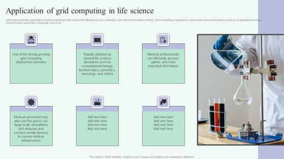 Grid Computing For High Performance Solutions Application Of Grid Computing In Life Science Mockup PDF