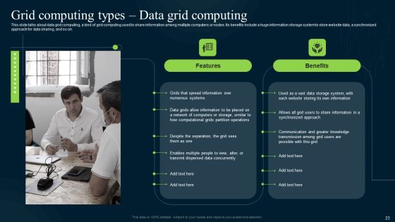 Grid Computing Infrastructure Ppt PowerPoint Presentation Complete Deck With Slides Slide23
