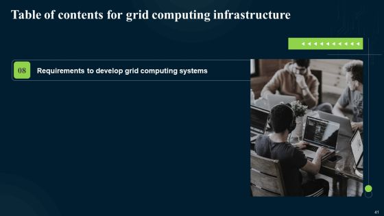 Grid Computing Infrastructure Ppt PowerPoint Presentation Complete Deck With Slides Slide41