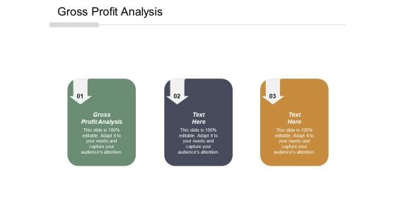 Gross Profit Analysis Ppt PowerPoint Presentation File Pictures Cpb