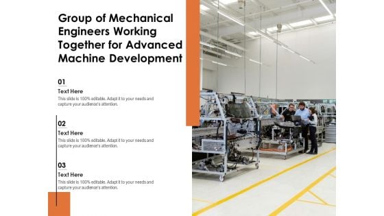 Group Of Mechanical Engineers Working Together For Advanced Machine Development Ppt PowerPoint Presentation Gallery Infographic Template PDF Group Of Mechanical Engineers Working Together For Advanced Machine Development Ppt PowerPoint Presentation Gallery Infographic Template PDF