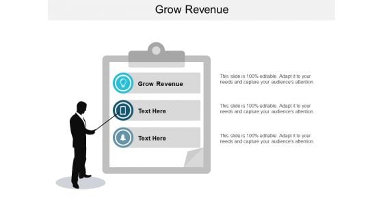 Grow Revenue Ppt PowerPoint Presentation Infographic Template Introduction Cpb