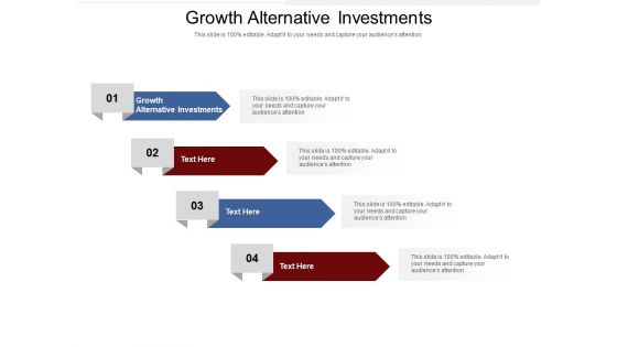 Growth Alternative Investments Ppt PowerPoint Presentation Ideas Summary Cpb Pdf