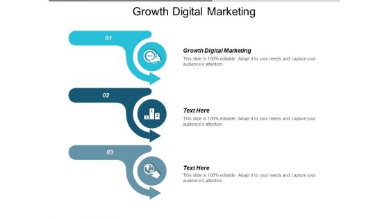 Growth Digital Marketing Ppt PowerPoint Presentation Infographic Template Templates Cpb