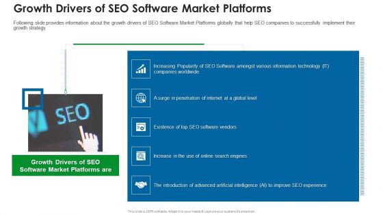 Growth Drivers Of SEO Software Market Platforms Themes PDF