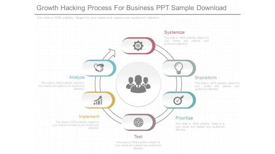 Growth Hacking Process For Business Ppt Sample Download