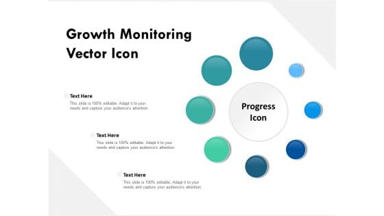 Growth Monitoring Vector Icon Ppt PowerPoint Presentation Outline Inspiration