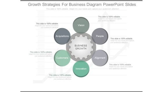Growth Strategies For Business Diagram Powerpoint Slides