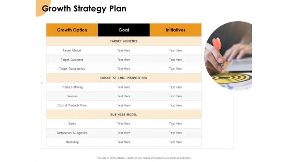 Growth Strategy And Growth Management Implementation Growth Strategy Plan Ppt Gallery Format PDF