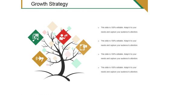 Growth Strategy Template 1 Ppt PowerPoint Presentation Icon Designs