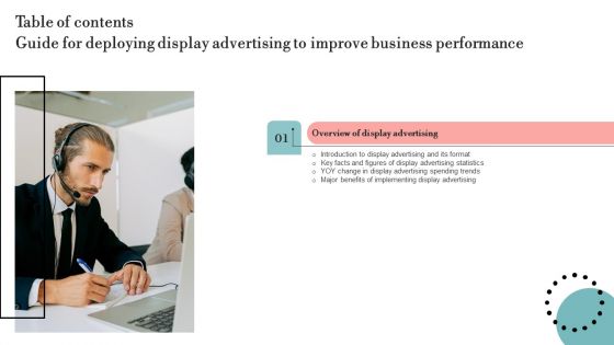 Guide For Deploying Display Advertising To Improve Business Performance Table Of Contents Summary PDF Guide For Deploying Display Advertising To Improve Business Performance Table Of Contents Summary PDF