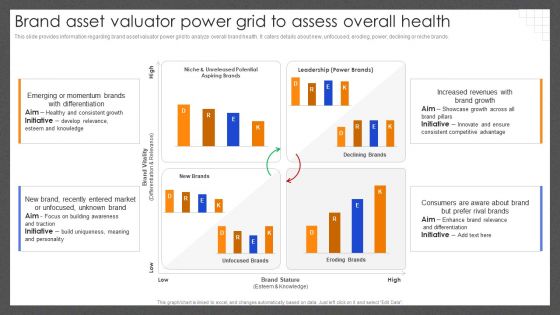 Guide For Effective Brand Brand Asset Valuator Power Grid To Assess Overall Health Elements PDF