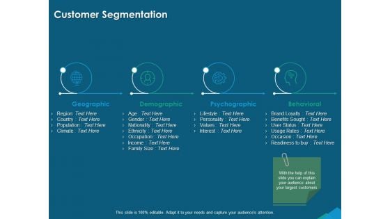 Guide For Managers To Effectively Handle Products Customer Segmentation Ppt Summary Sample PDF