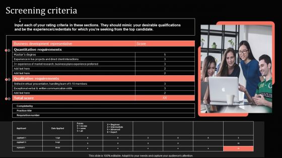 Guide For Mastering Internal Talent Management Screening Criteria Download PDF