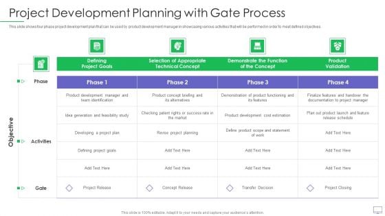 Guide For Software Developers Project Development Planning With Gate Process Information PDF