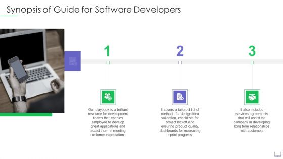 Guide For Software Developers Synopsis Of Guide For Software Developers Guidelines PDF