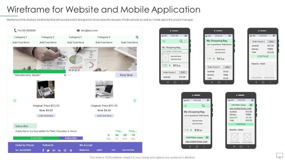 Guide For Software Developers Wireframe For Website And Mobile Application Ideas PDF