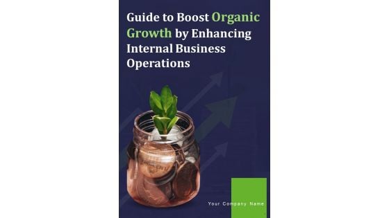 Guide To Boost Organic Growth By Enhancing Internal Business Operations Template