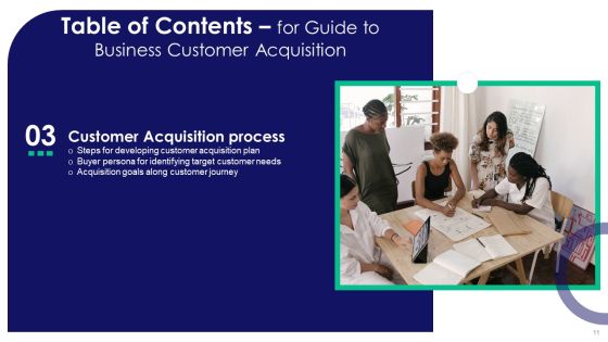 Guide To Business Customer Acquisition Ppt PowerPoint Presentation Complete Deck With Slides Slide11
