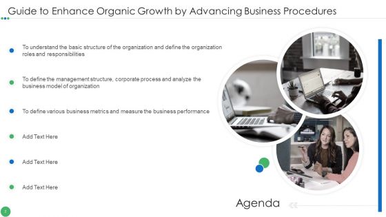 Guide To Enhance Organic Growth By Advancing Business Procedures Ppt PowerPoint Presentation Complete Deck With Slides