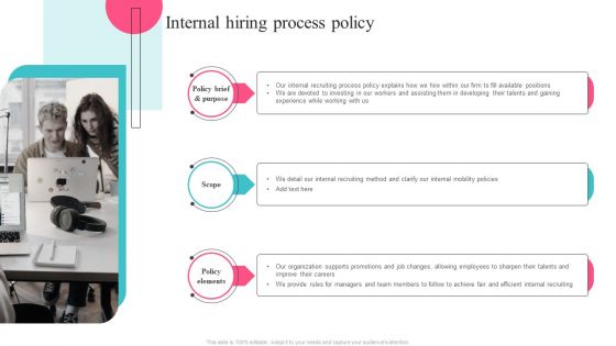 Guide To Understand And Manage Recruitment Plan Internal Hiring Process Policy Introduction PDF Guide To Understand And Manage Recruitment Plan Internal Hiring Process Policy Introduction PDF