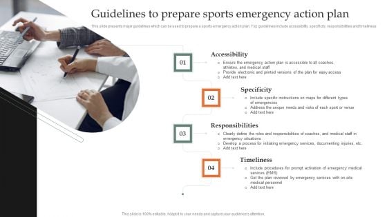 Guidelines To Prepare Sports Emergency Action Plan Ideas PDF