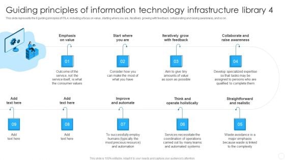 Guiding Principles Of Information Technology Infrastructure Library 4 Summary PDF