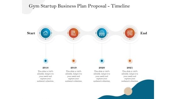 Gym And Fitness Center Business Plan Gym Startup Business Plan Proposal Timeline Diagrams PDF