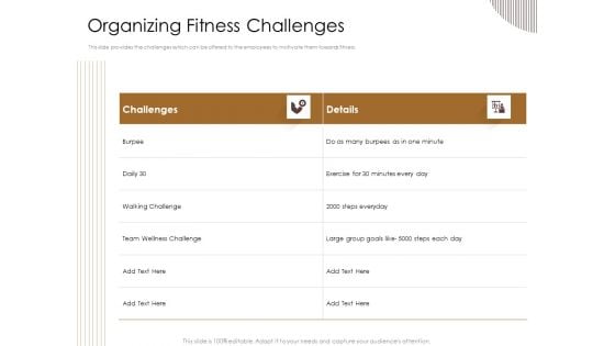 Gym Consultant Organizing Fitness Challenges Portrait PDF