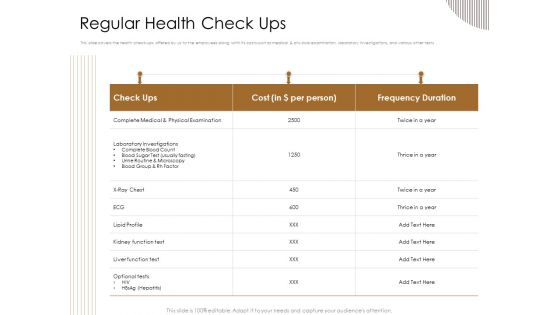 Gym Consultant Regular Health Check Ups Information PDF