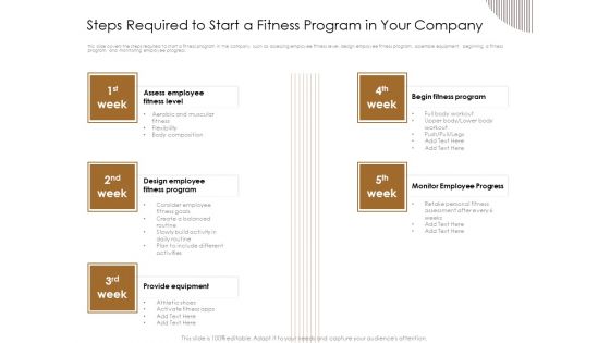 Gym Consultant Steps Required To Start A Fitness Program In Your Company Introduction PDF