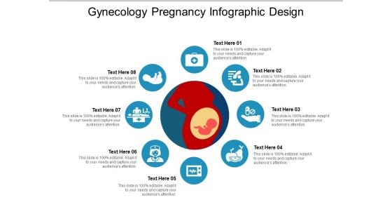 Gynaecology Pregnancy Infographic Design Ppt Powerpoint Presentation Slides Professional