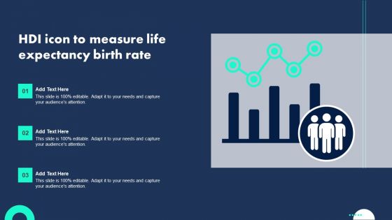 HDI Icon To Measure Life Expectancy Birth Rate Guidelines PDF