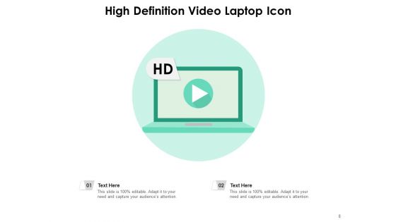 HD Circular Computer Icon Ppt PowerPoint Presentation Complete Deck