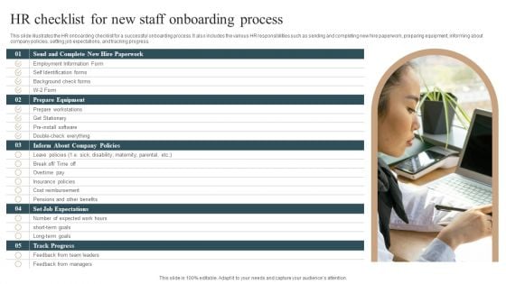 HR Checklist For New Staff Onboarding Process Download PDF HR Checklist For New Staff Onboarding Process Download PDF