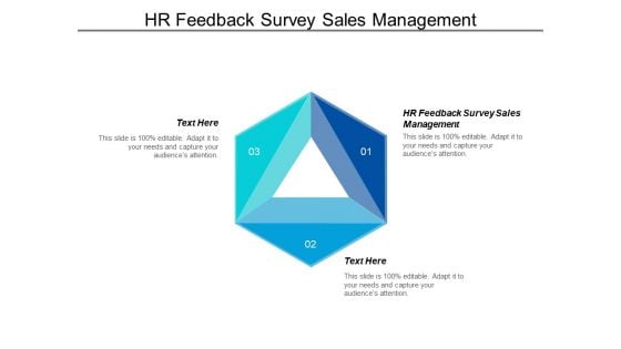 HR Feedback Survey Sales Management Ppt PowerPoint Presentation Diagrams