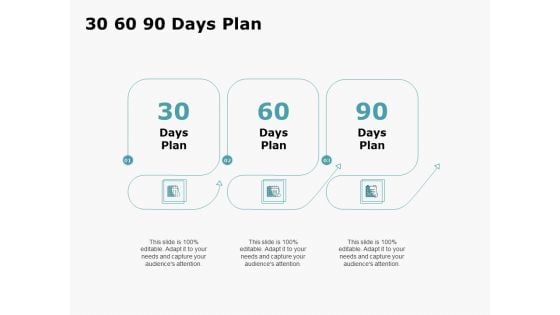 HR Outsourcing Service Proposal 30 60 90 Days Plan Ppt Layouts Slide PDF