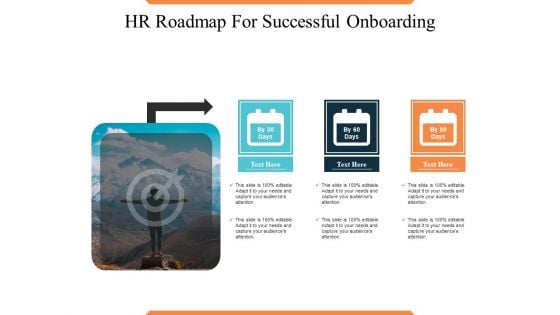 HR Roadmap For Successful Onboarding Ppt PowerPoint Presentation Portfolio Templates