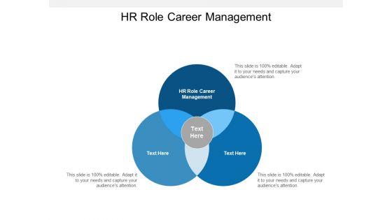 HR Role Career Management Ppt PowerPoint Presentation Ideas Example Cpb