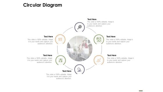 HR Strategy Employee Journey Circular Diagram Ppt Icon Guide PDF